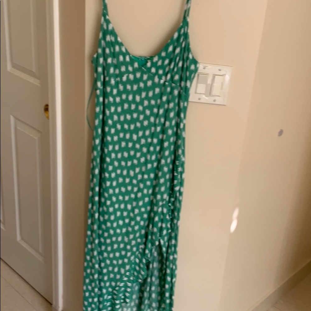Green Maxi Dress Lelis Medium